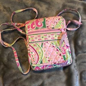 Vera Bradley Pink Paisley Crossbody bag